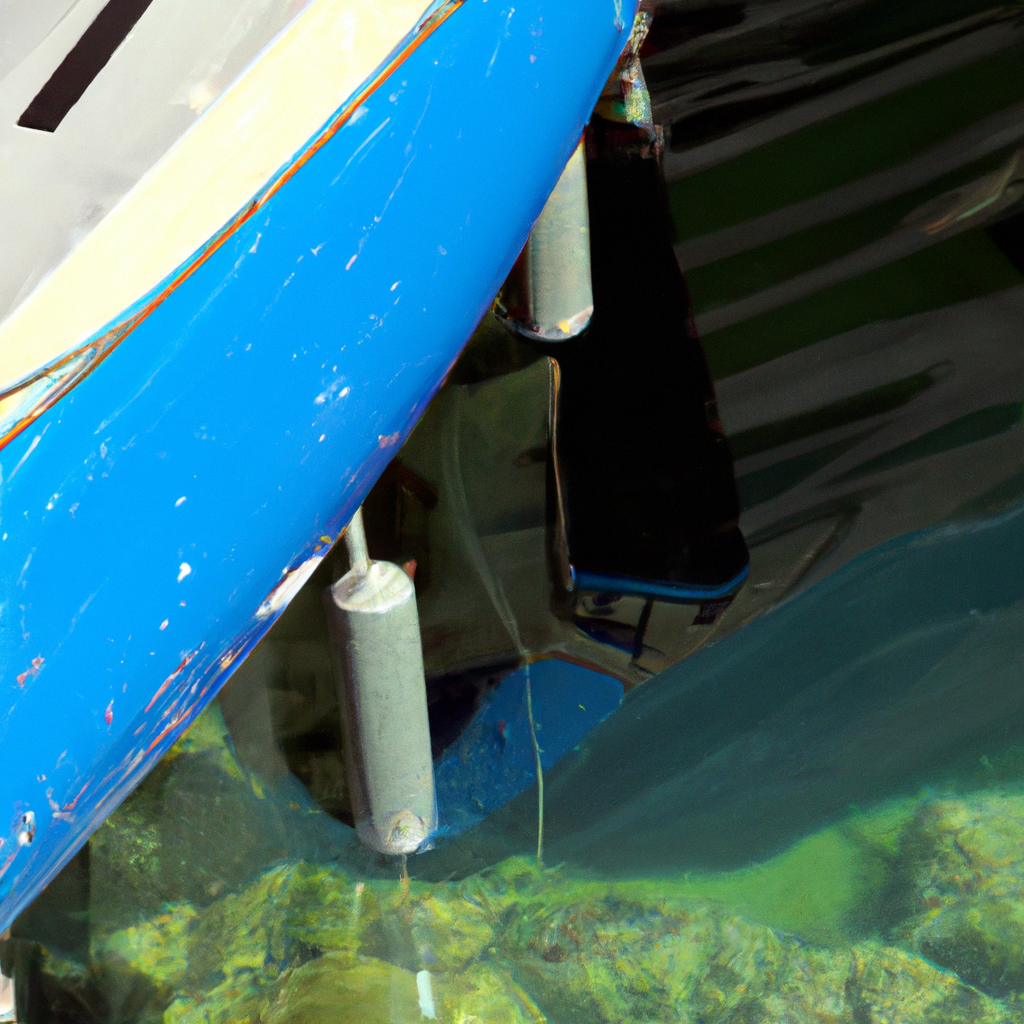 Carenaggio con applicazione antivegetativa su scafo in invaso